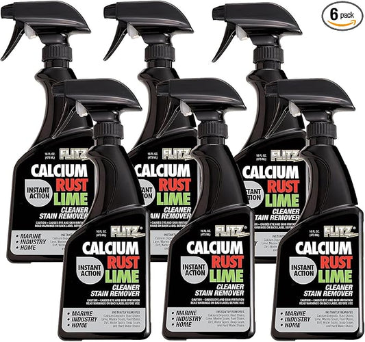Flitz Calcium, & Lime Remover - 16oz Bottle of USA-Made Limescale Remover by FlitzInternationalLTD