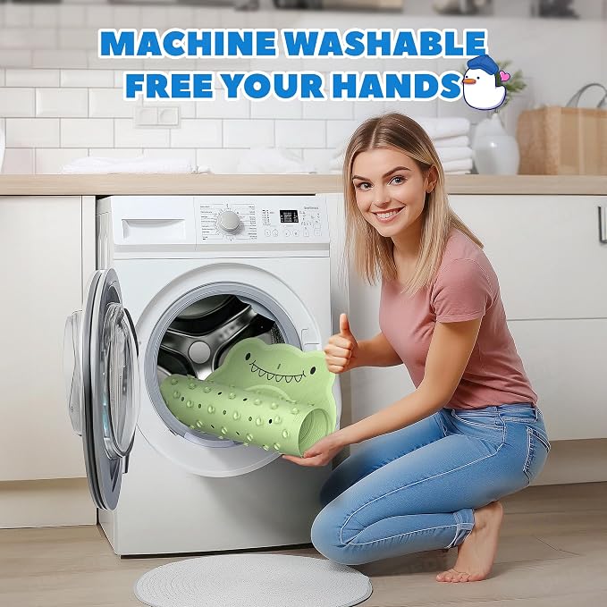 UNEEDE Dinosaur Kids Bathtub Mat - Image 6