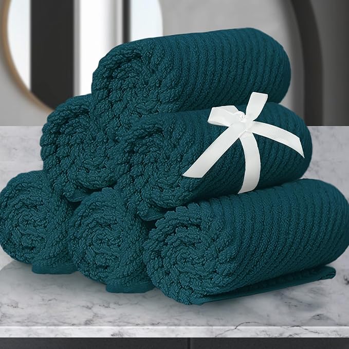 Face Towels for Bathroom, Fluffy Bathroom Hand Towels, Wash Cloths for Showering by VOOVAMOVAS