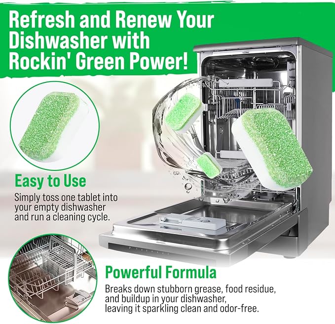 Rockin' Green Deep Cleaning and Deodorizing Tablets - Image 2