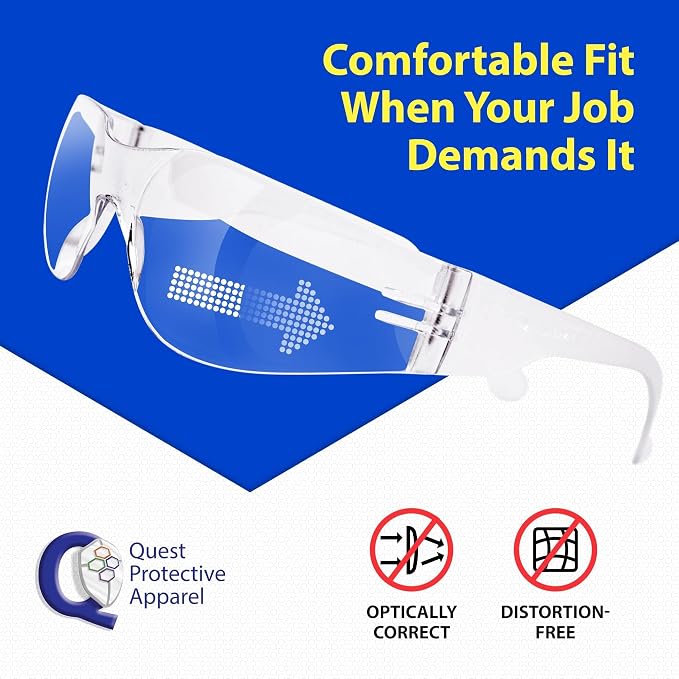 Quest Protective Apparel Safety Glasses - Image 4