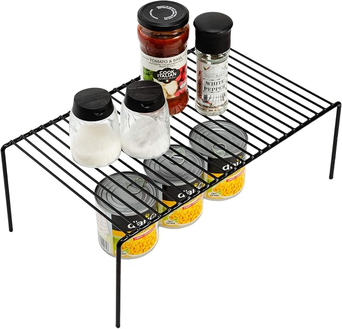 iPEGTOP 4-Pack 15.7 x 9.4 Inch Rustproof Metal Wire Kitchen Storage Shelves – - Image 4