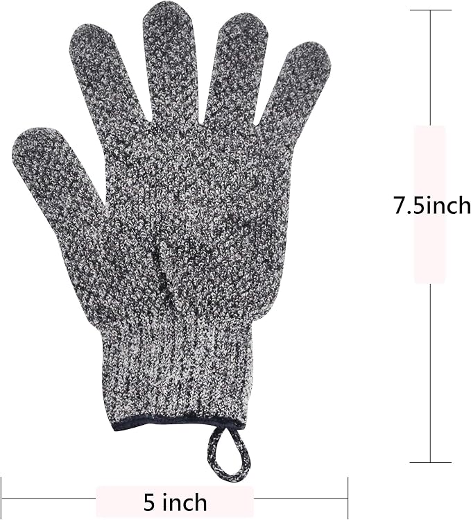 Exfoliating Gloves with Hanging Loop - Image 3