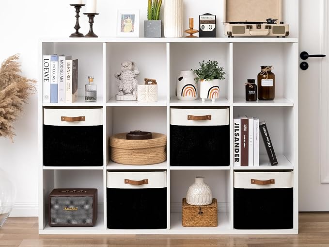 StorageWorks 13x13 Inches Storage Cube, Fabric Storage Bins - Image 5