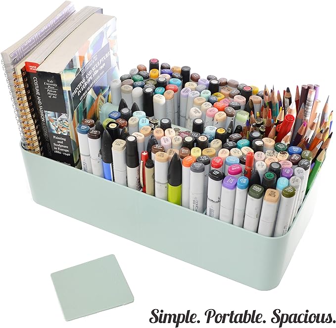 2 PACK - Portable DIY 8 Dividers Durable Plastic Tote Basket Bin Tool & Supply - Image 5