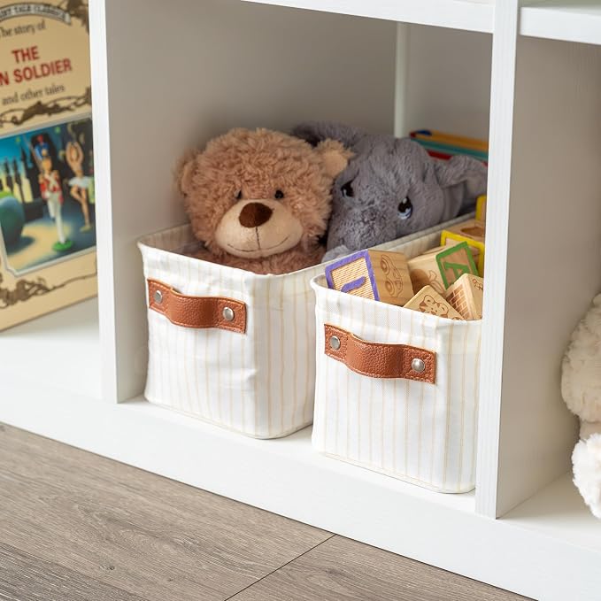 OrganiHaus Narrow Storage Bins 15x06in, Small Closet Bins - Image 9