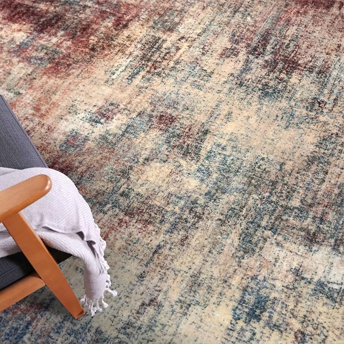 IOHOUZE Abstract Area Rug 3x5 Ft Washable Rugs - Image 7
