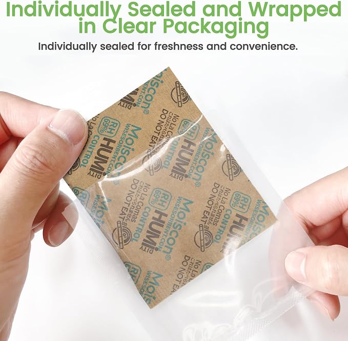 30 Pack 8 Gram 69% Two-Way Humidity Control Packs - Image 4