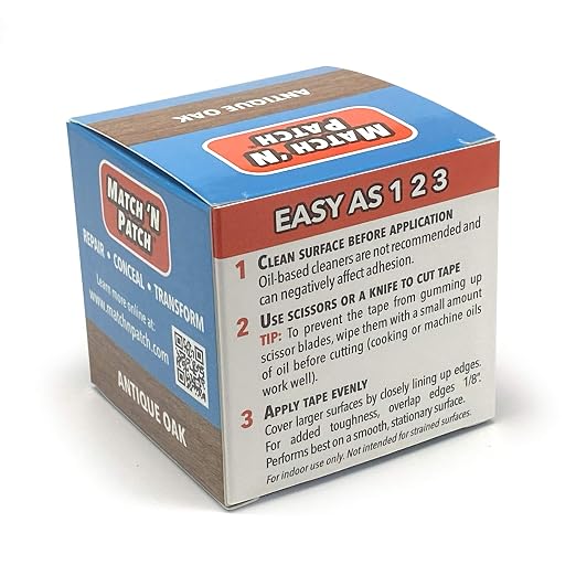 MATCH 'N PATCH Realistic Wood Grain Repair Tape - Image 3
