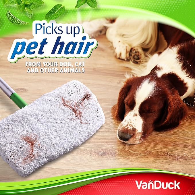 VanDuck Reusable 100% Cotton Mop Pads Compatible - Image 8