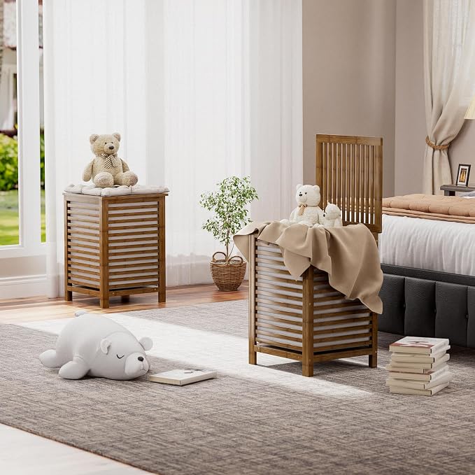 SMIBUY Double Laundry Hamper - Image 8