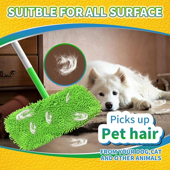 6Pcs Reusable Microfiber Mop Pads Compatible - Image 5