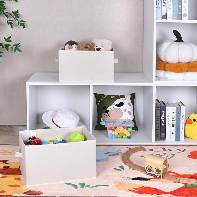 WUIKE Storage Baskets for Shelves, Fabric Storage Bins - Image 5