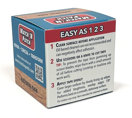 MATCH 'N PATCH Realistic Wood Grain Repair Tape - Image 3