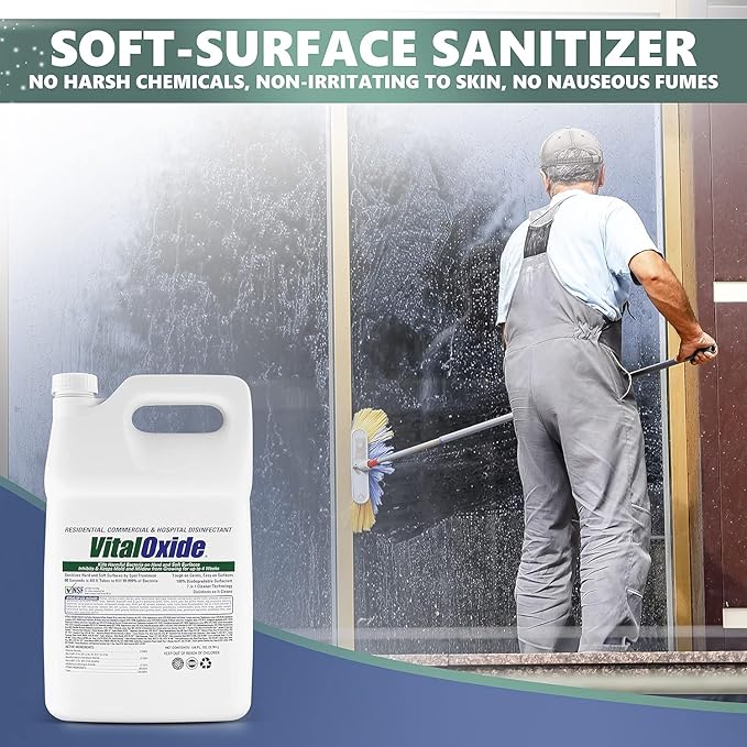 Vital Oxide Disinfectant, Deodorizer, Food-Contact Sanitizer, Virucide – – - Image 4