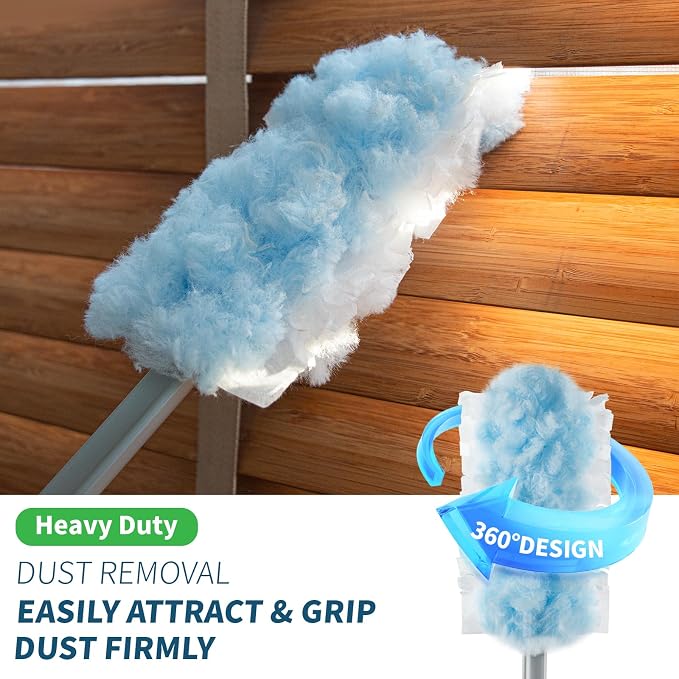 oshang Duster Heavy Duty 3.6 ft Extended Handle Dusting Kit - Image 5