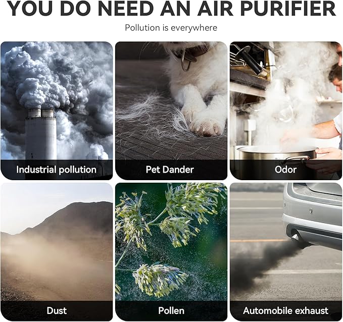 Air Purifiers for Bedroom, H13 HEPA Air Purifiers - Image 3