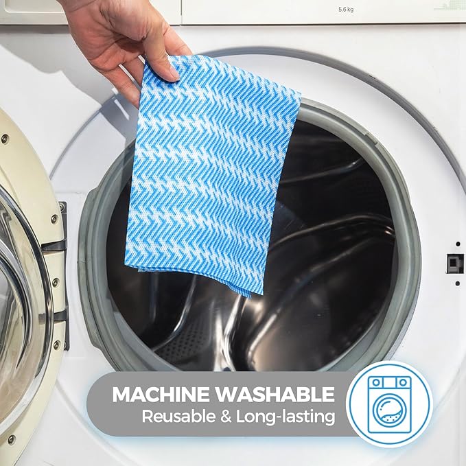 Disposable Dish Cloths, Machine Washable J Cloth, Heavy Duty Handy Cleaning - Image 6