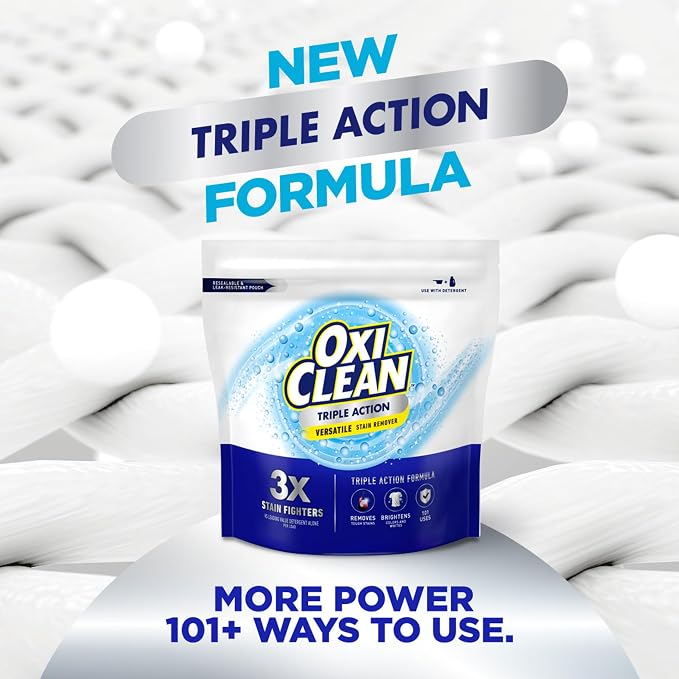 OxiClean Triple Action Versatile Stain Remover Powder, Use - Image 2