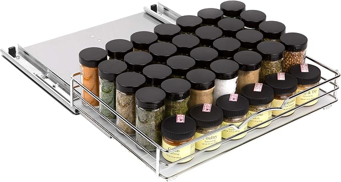 Pull Out Cabinet Organizer for Spices, Cans - Image 5