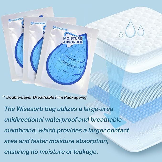 100 Gram 30 Packs Moisture Absorbers, Dehumidifier Bags - Image 7