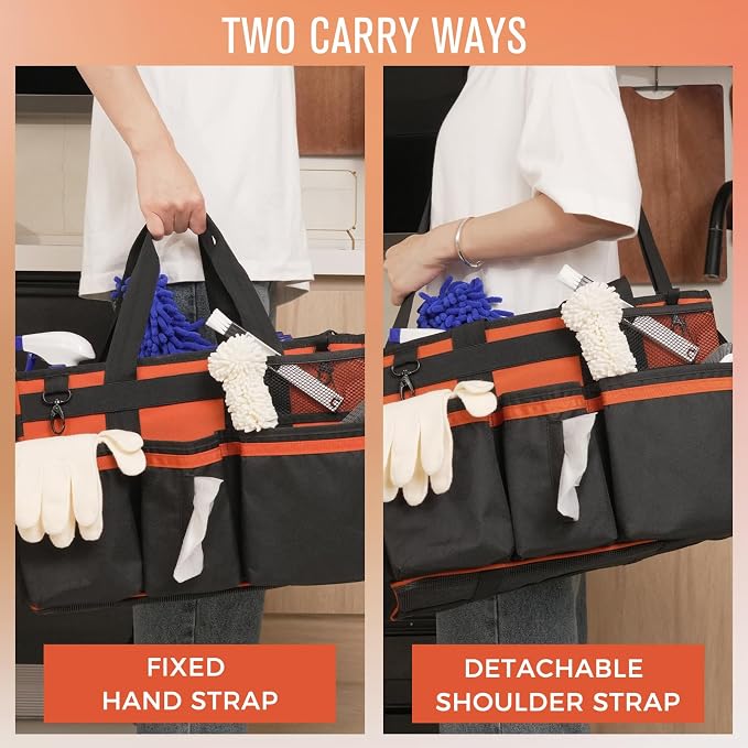 Wearable Cleaning Caddy, Cleaning Caddy Supplies Organizer - Image 6
