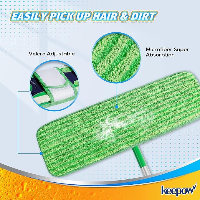 KEEPOW XL Mop Pads Compatible - Image 3
