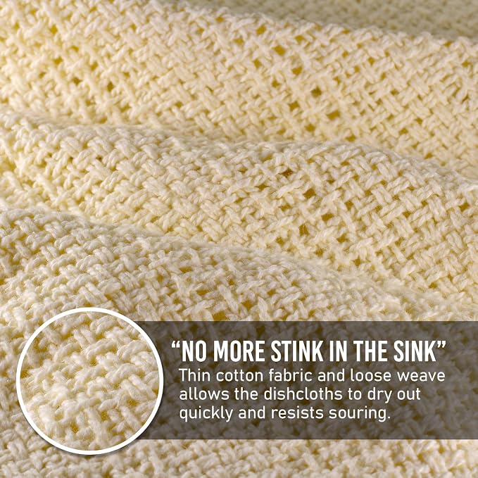 Old Fashion 100% Cotton Dishcloths - Image 2