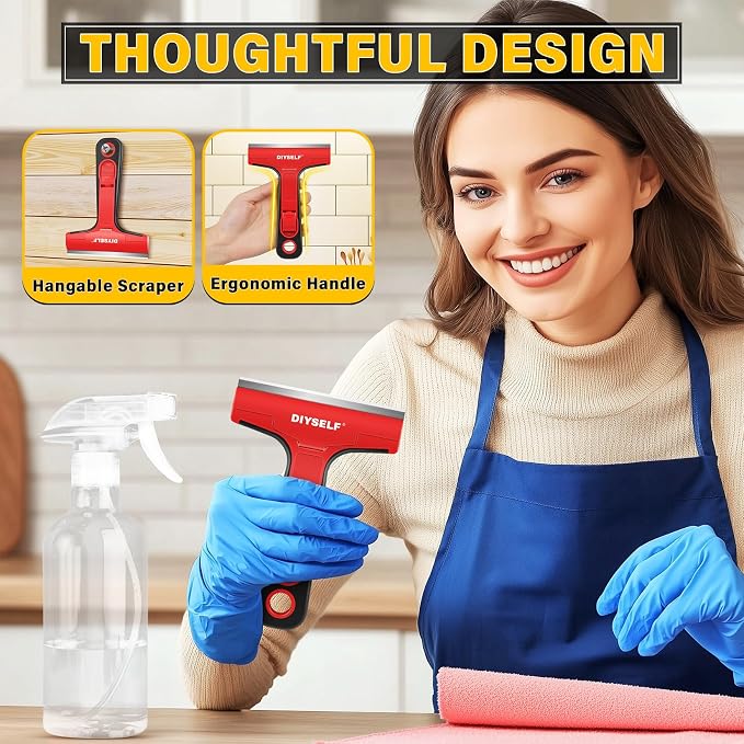 DIYSELF Razor Blade Scraper, 1 Pack Scraper Tool - Image 3