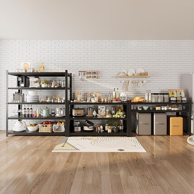 48.2" W Garage Shelving 3000LBS Storage Shelves Heavy Duty Garage Storage - Image 7