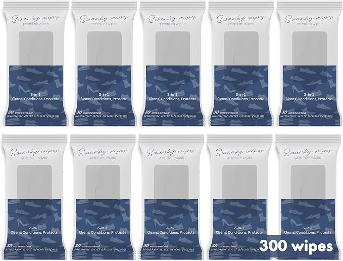 Swanky Shoe Cleaner Wipes by SwankyWipes