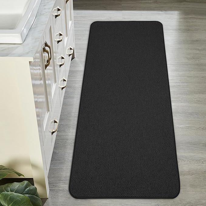Bath Mat, Ultra Thin Bathroom Runner Rugs, Large Bath Mats by BosapDirect