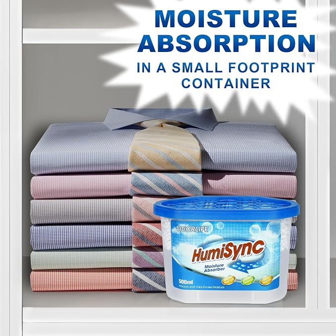 Moisture Absorbers 6 Pack, Portable Humidity Absorber Boxes - Image 3