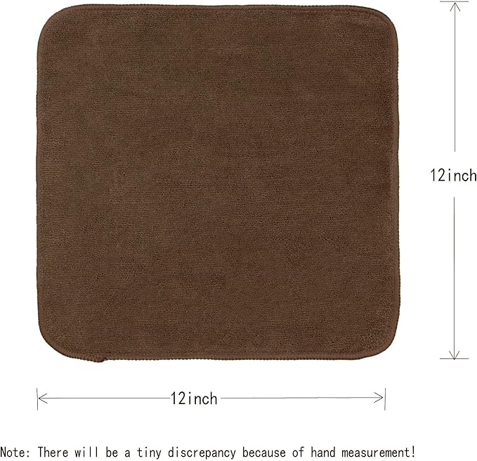 Microfiber Dish Cloths Fast Drying Kitchen Cleaning Cloth Dish Rags Dust Cloths - Image 6