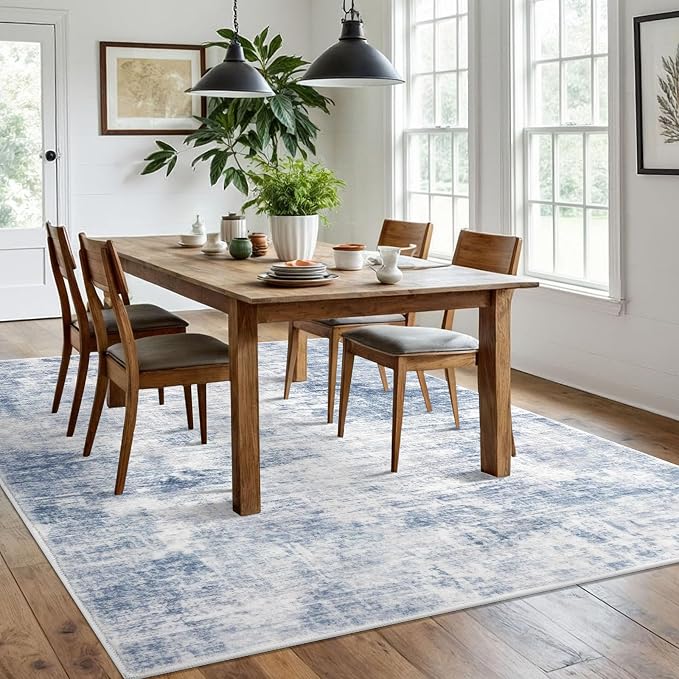 IOHOUZE Abstract Area Rugs 6x9 Ft Washable Rugs - Image 2