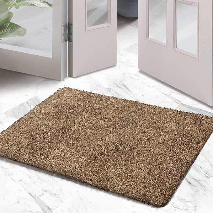 Premium Microfiber Indoor Door Mat – 24"x36" Washable Entry Mat, Waterproof by RugMast