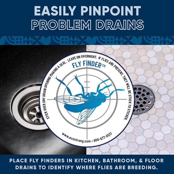 Fruit Fly Drain Treatment | Drain Fly Eliminator | Eliminates Gnats, Sewer - Image 3