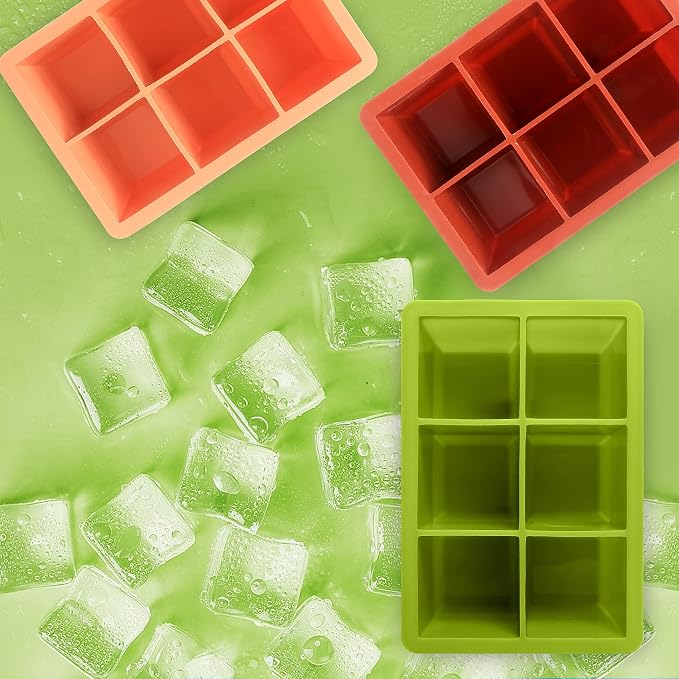 Silicone Ice Cube Trays 3 Pack - Image 5