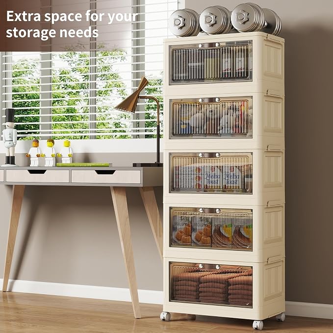 5 Tier - 48QT Storage Bins - Image 4