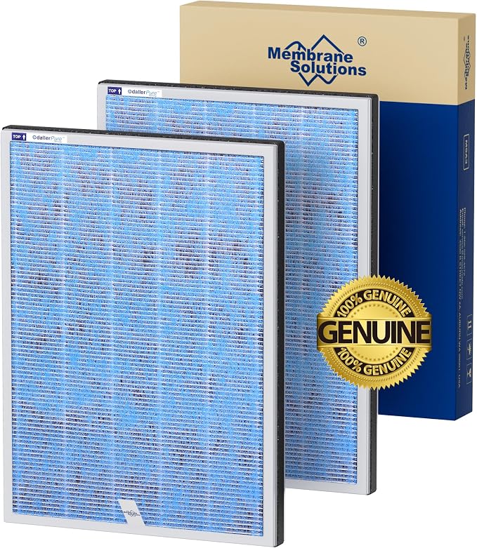 Membrane Solutions MSA3/MSA3S Genuine Original Air Purifier Filter Replacement by MembraneSolutions