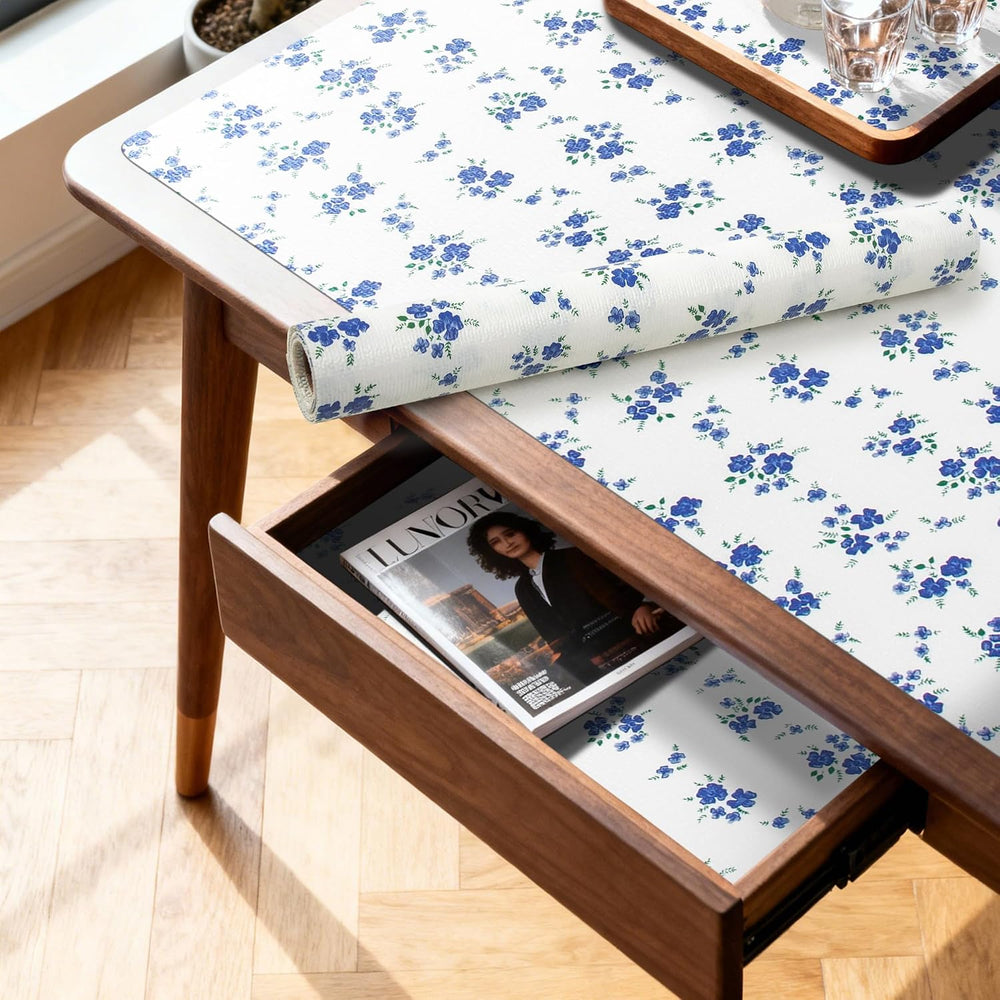 RAY STAR 12 Inch x 10 Ft Shelf Liner for Kitchen Cabinets, Non-Adhesive Cabin...