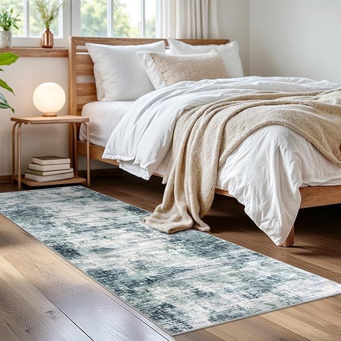IOHOUZE Abstract Runner Rug 2x6 Ft Washable Runners - Image 8