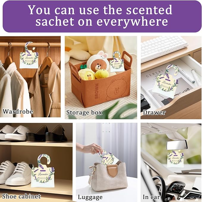 15 Packs Lavender Scented Sachets Bag - Image 4