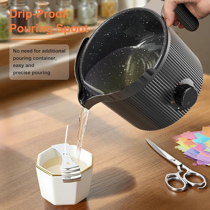 venpow Candle Wax Melter with Pour Spout, Candle Making Kit - Image 6