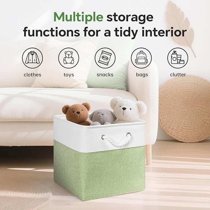 13x13 Inch Cube Storage Bins - Image 6