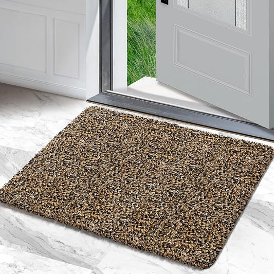 Premium Microfiber Indoor Door Mat – 20"x30" Washable Entry Mat, Waterproof by RugMast