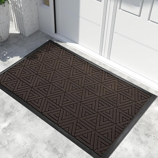Yimobra Extra Large Door Mat 60x32, All-Weather Waterproof Non-Slip Welcome by Yimobra