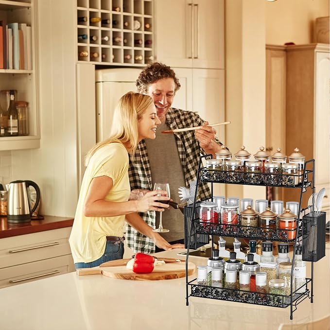 3-Tier Large Size Storage Rack, Counter Organiztion - Image 8