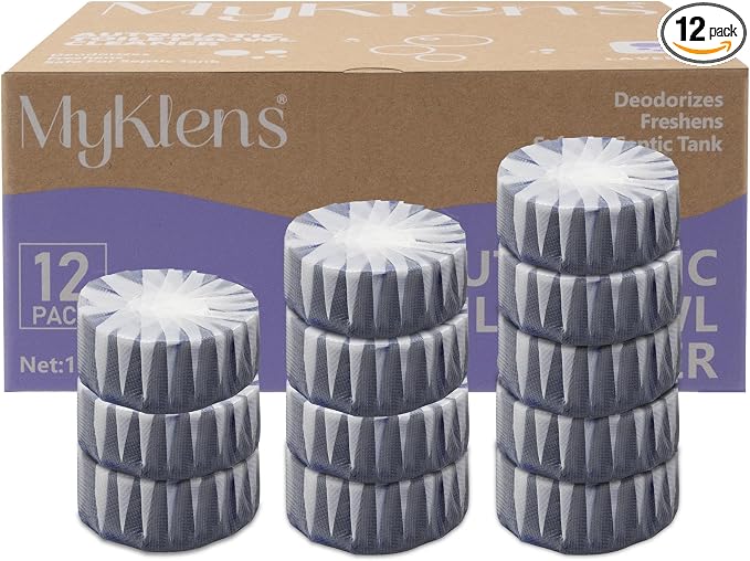 Toilet Bowl Cleaner Tablets, Automatic Toilet Bowl Cleaners, Long-Lasting by MyKlensLife