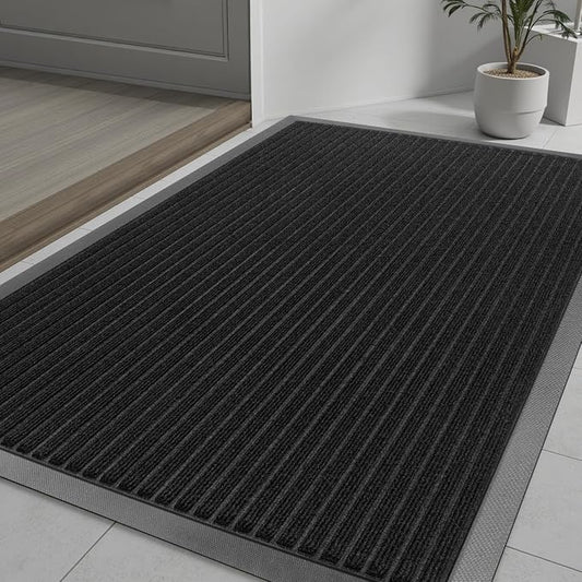 Vicwe Front Door Mat Indoor Outdoor Entrance, Low Profile, Easy Clean Entryway by Vicwe